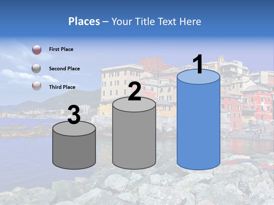 Boat Coastal Europe PowerPoint Template