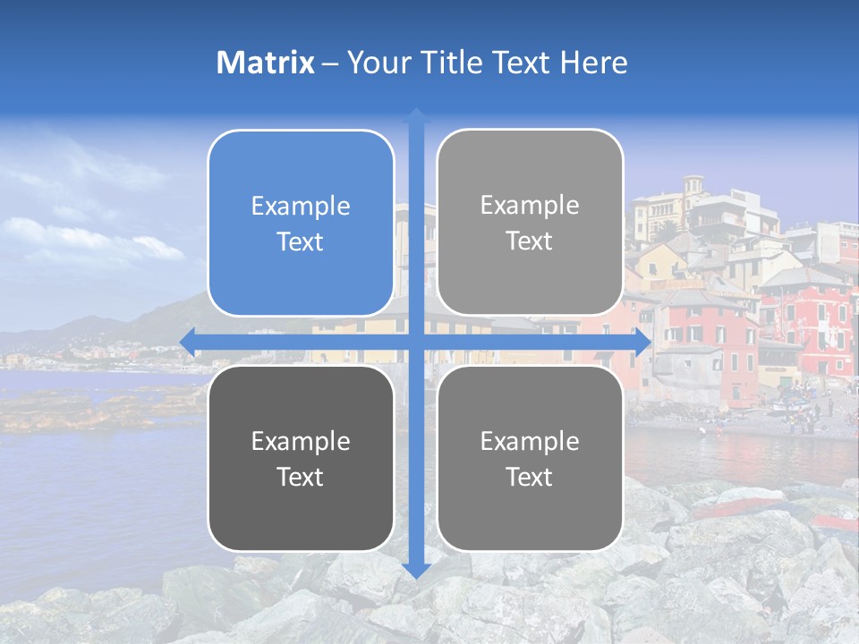 Boat Coastal Europe PowerPoint Template