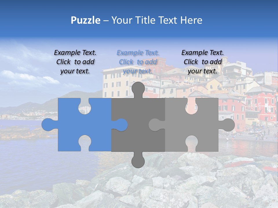 Boat Coastal Europe PowerPoint Template