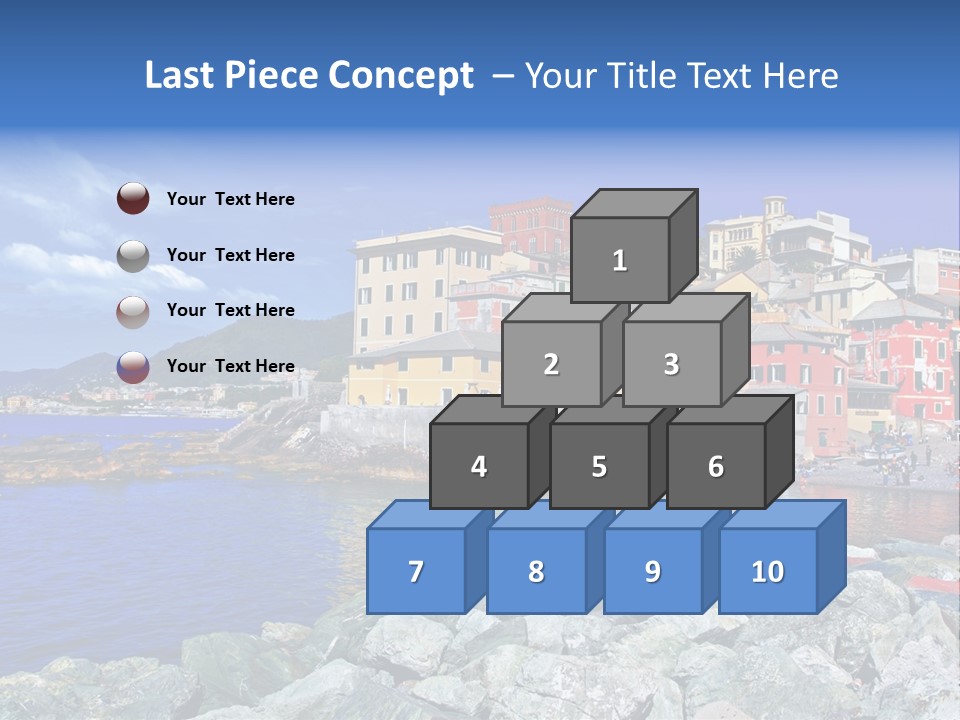 Boat Coastal Europe PowerPoint Template