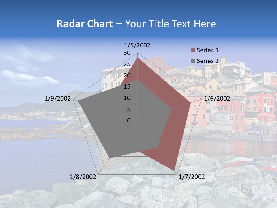 Boat Coastal Europe PowerPoint Template