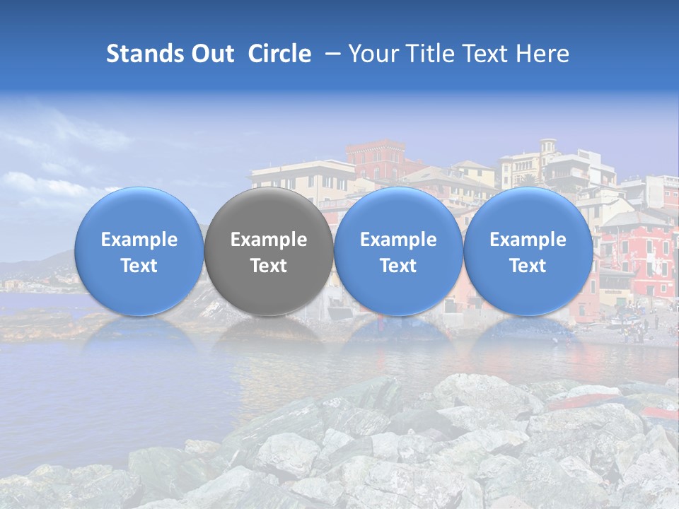 Boat Coastal Europe PowerPoint Template