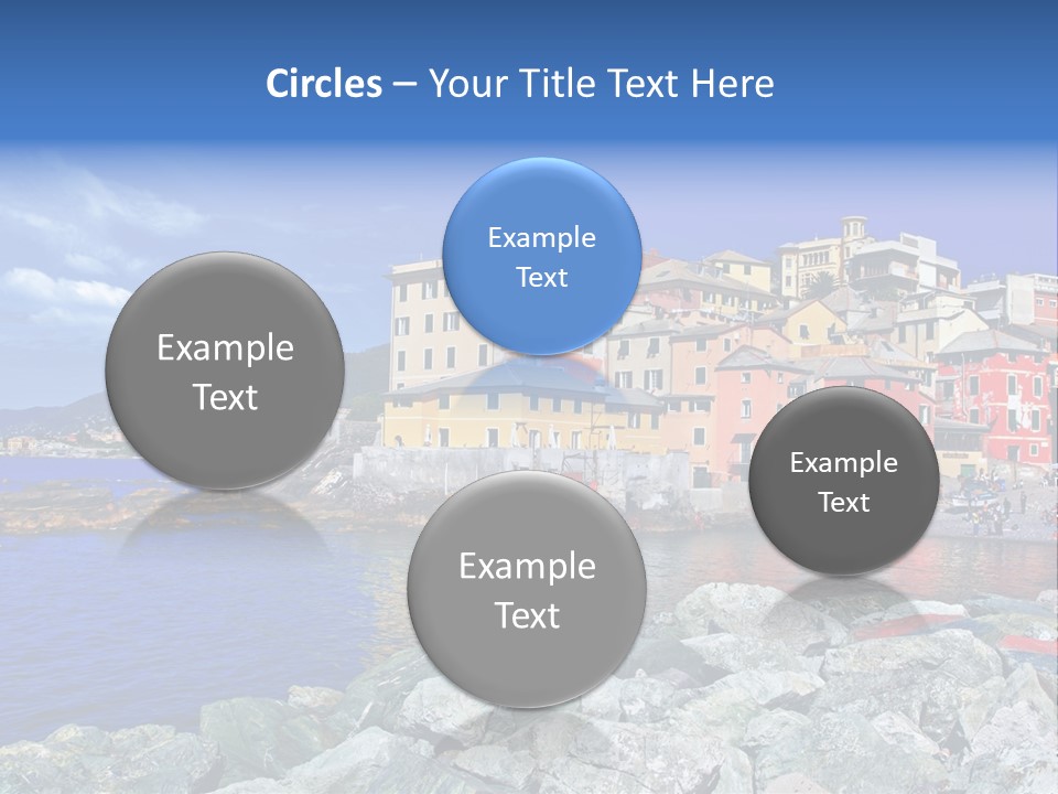 Boat Coastal Europe PowerPoint Template