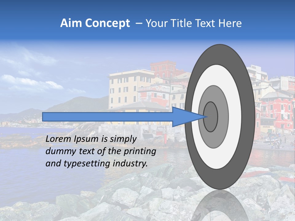 Boat Coastal Europe PowerPoint Template