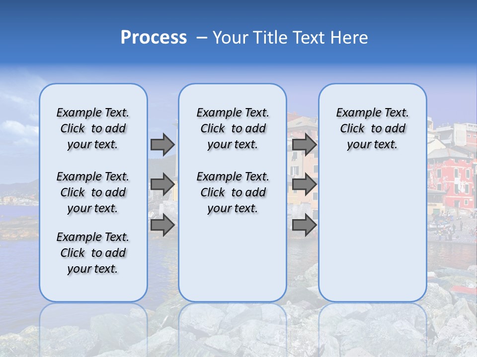 Boat Coastal Europe PowerPoint Template