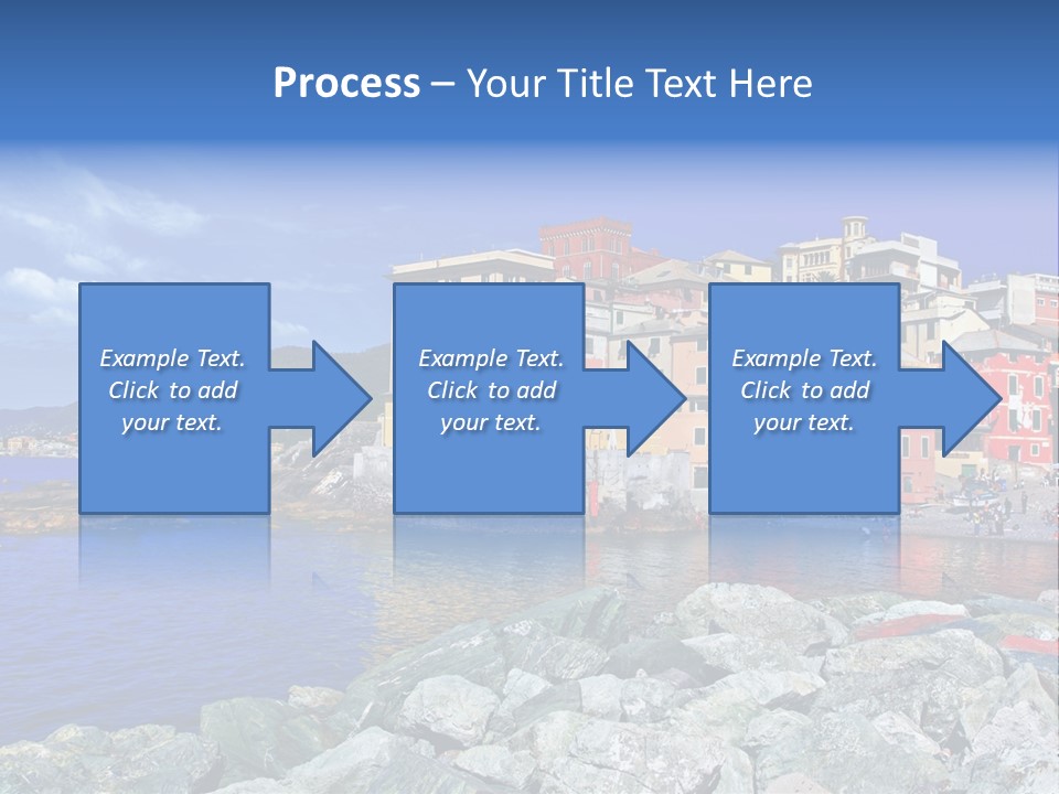 Boat Coastal Europe PowerPoint Template