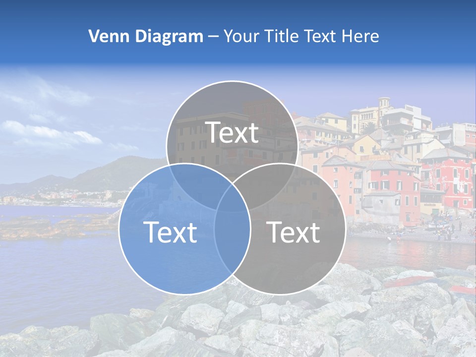 Boat Coastal Europe PowerPoint Template