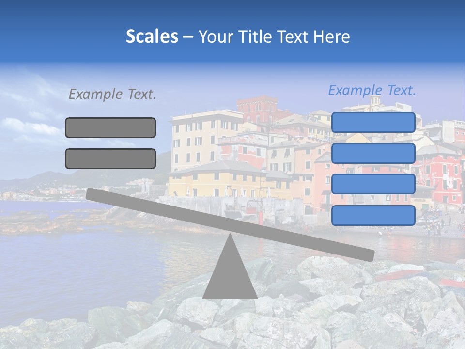 Boat Coastal Europe PowerPoint Template