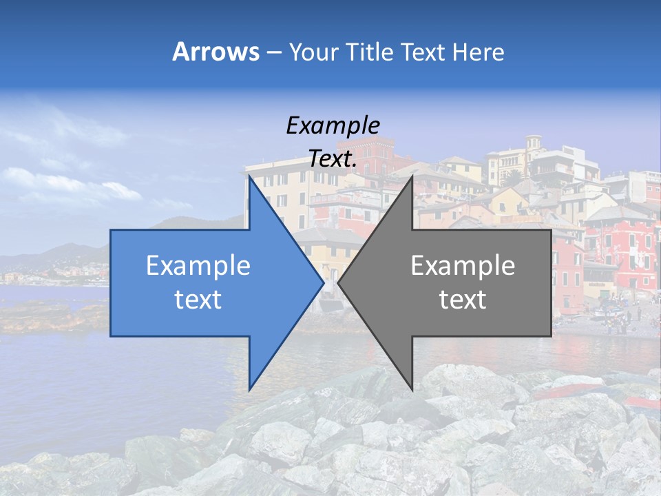 Boat Coastal Europe PowerPoint Template