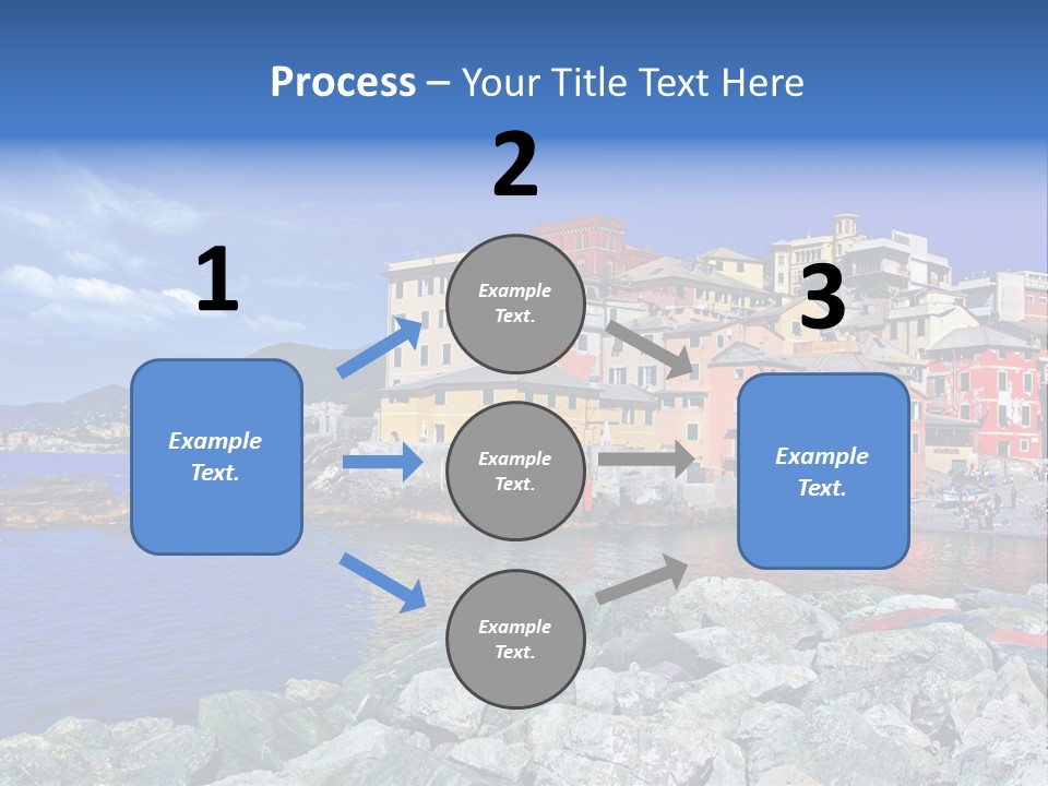 Boat Coastal Europe PowerPoint Template