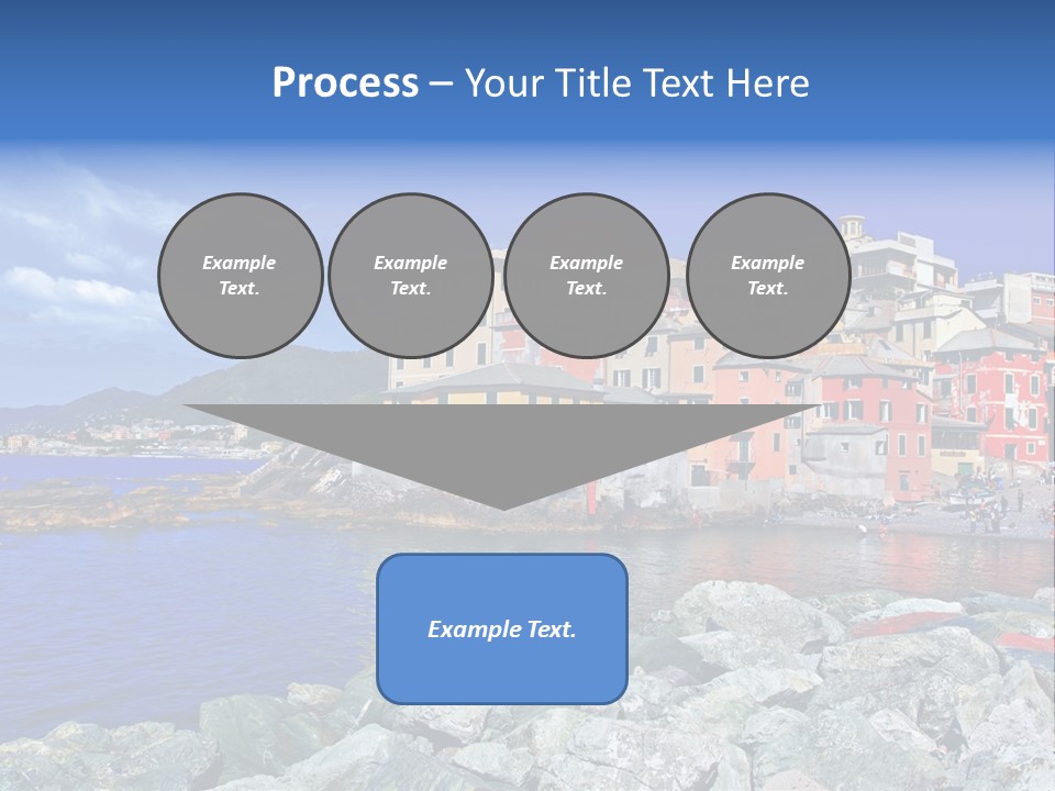 Boat Coastal Europe PowerPoint Template