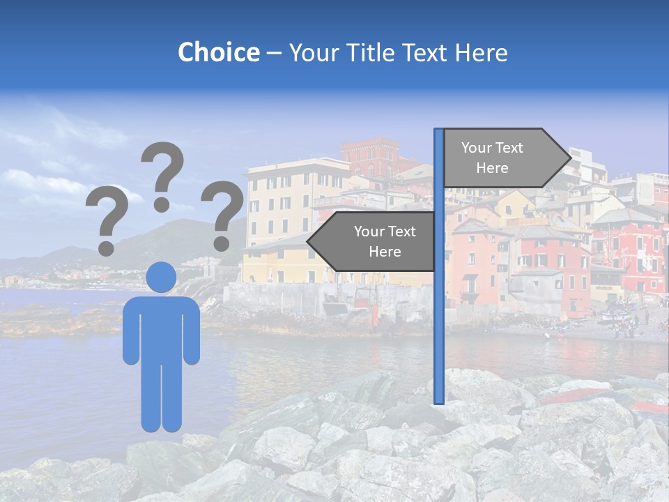 Boat Coastal Europe PowerPoint Template