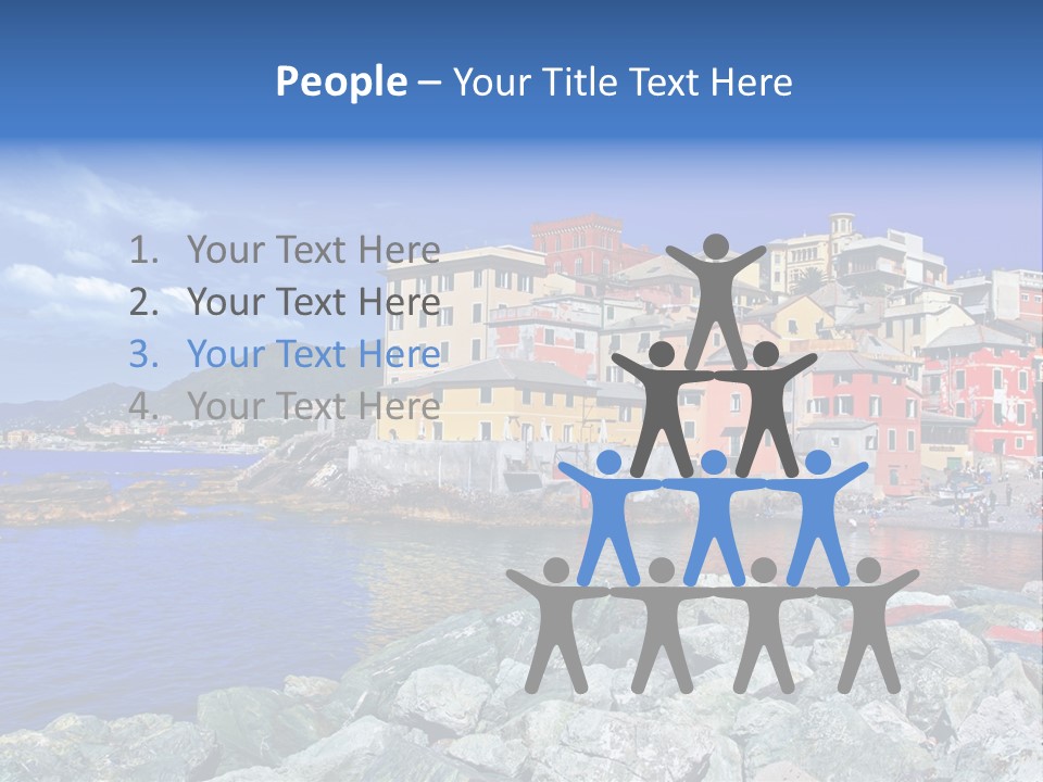 Boat Coastal Europe PowerPoint Template