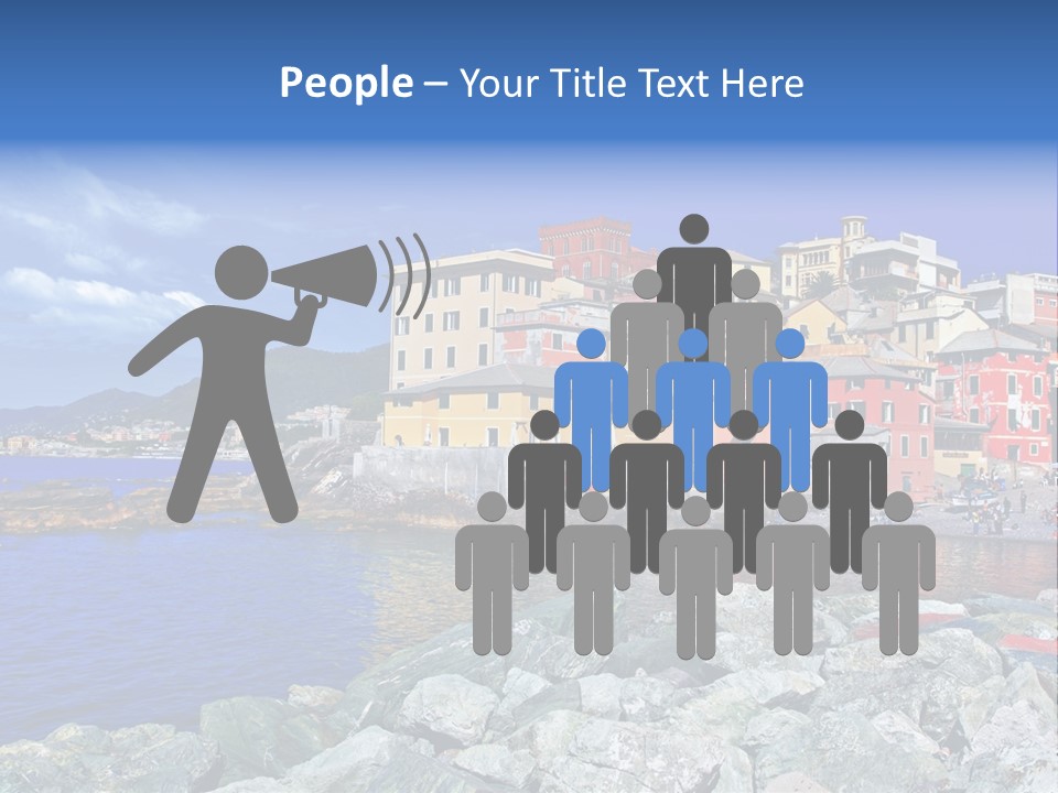 Boat Coastal Europe PowerPoint Template