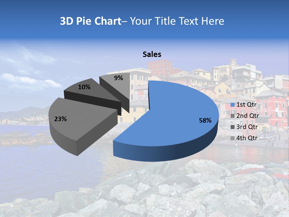 Boat Coastal Europe PowerPoint Template