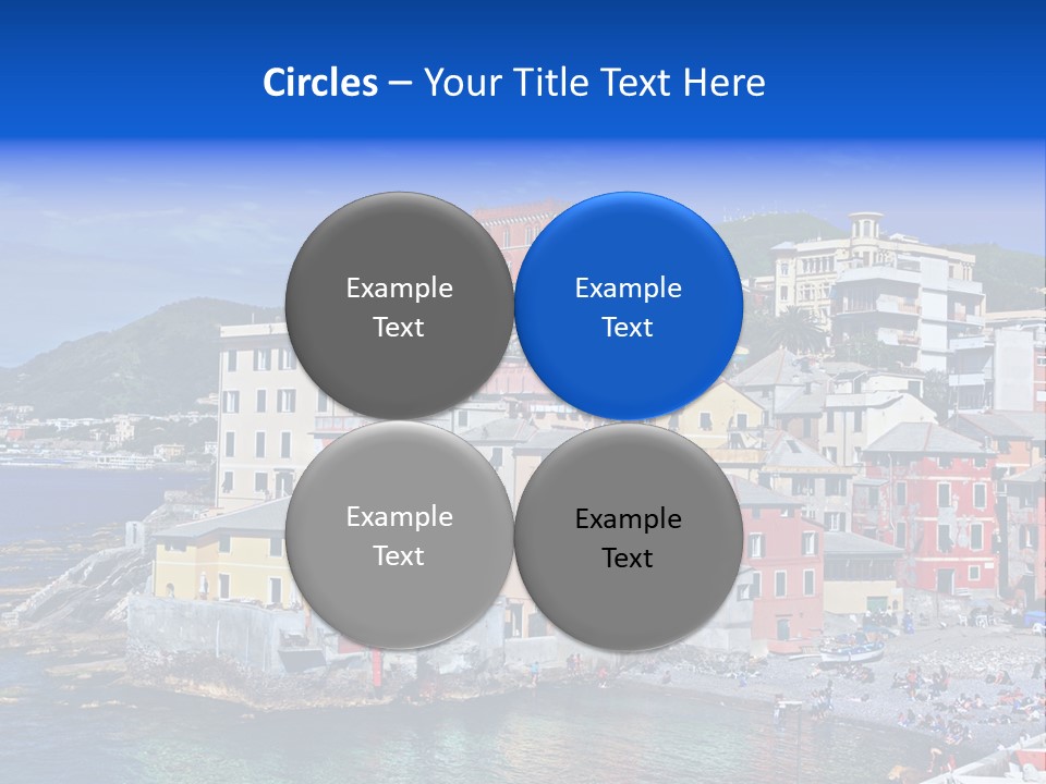 Destination Blue Italy PowerPoint Template