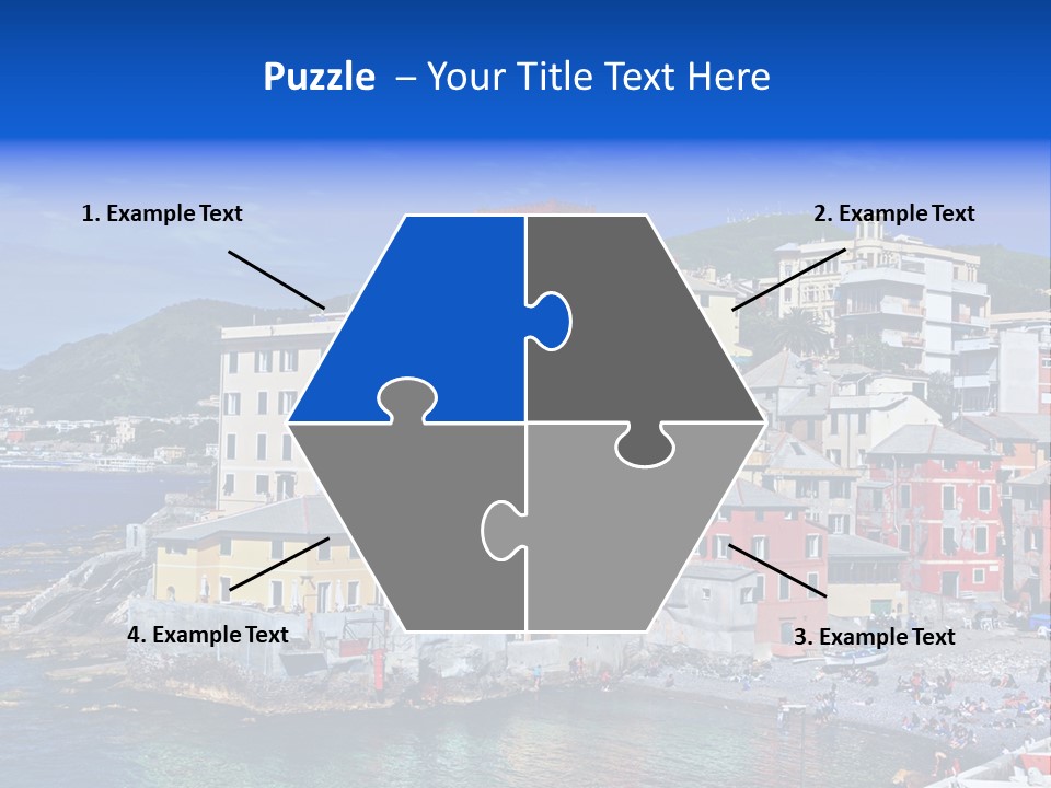 Destination Blue Italy PowerPoint Template