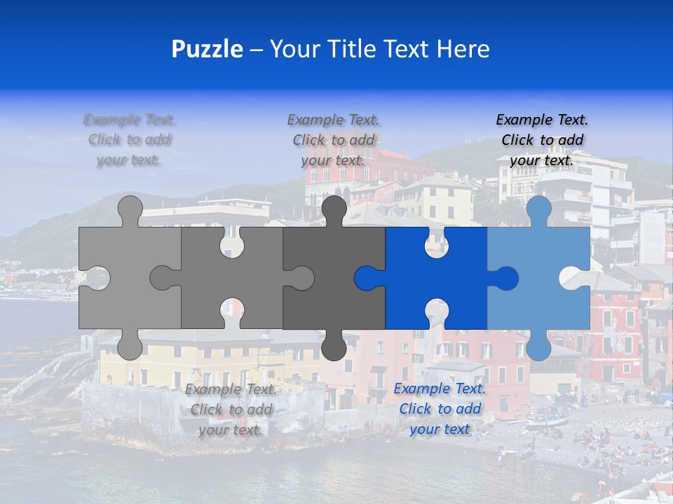 Destination Blue Italy PowerPoint Template
