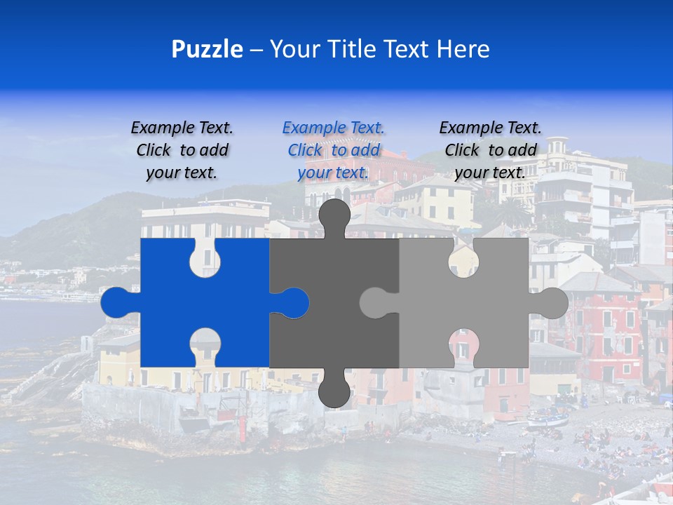 Destination Blue Italy PowerPoint Template