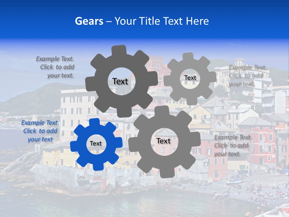 Destination Blue Italy PowerPoint Template