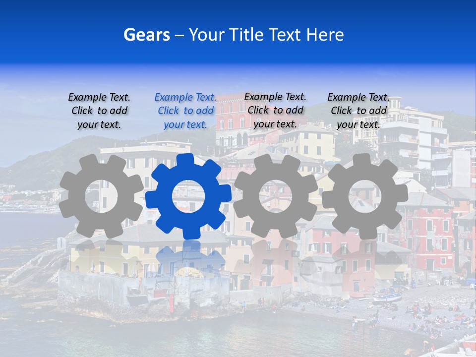 Destination Blue Italy PowerPoint Template