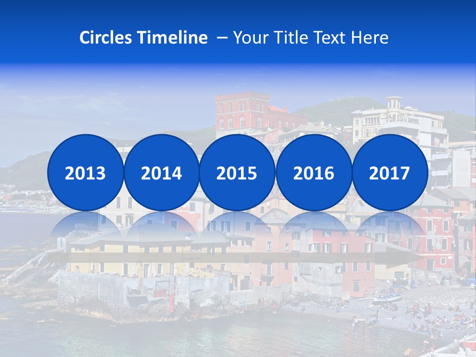 Destination Blue Italy PowerPoint Template