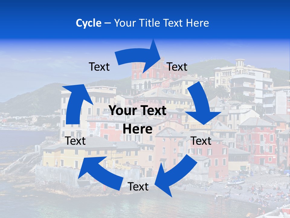 Destination Blue Italy PowerPoint Template