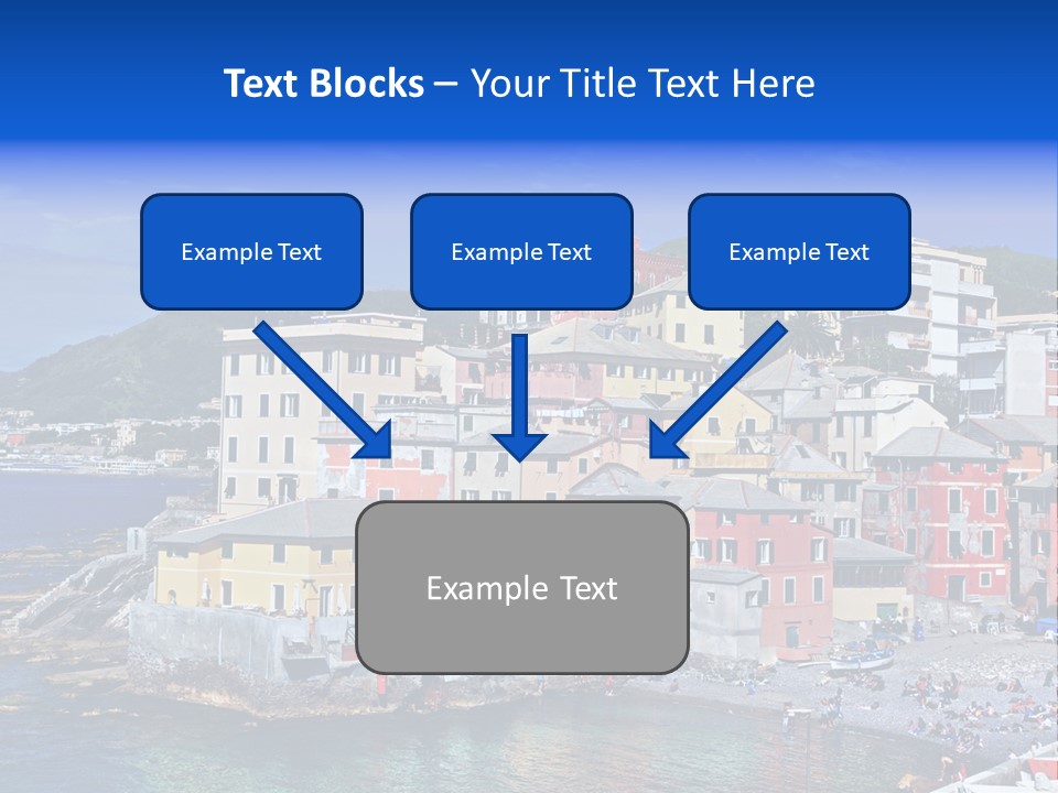 Destination Blue Italy PowerPoint Template
