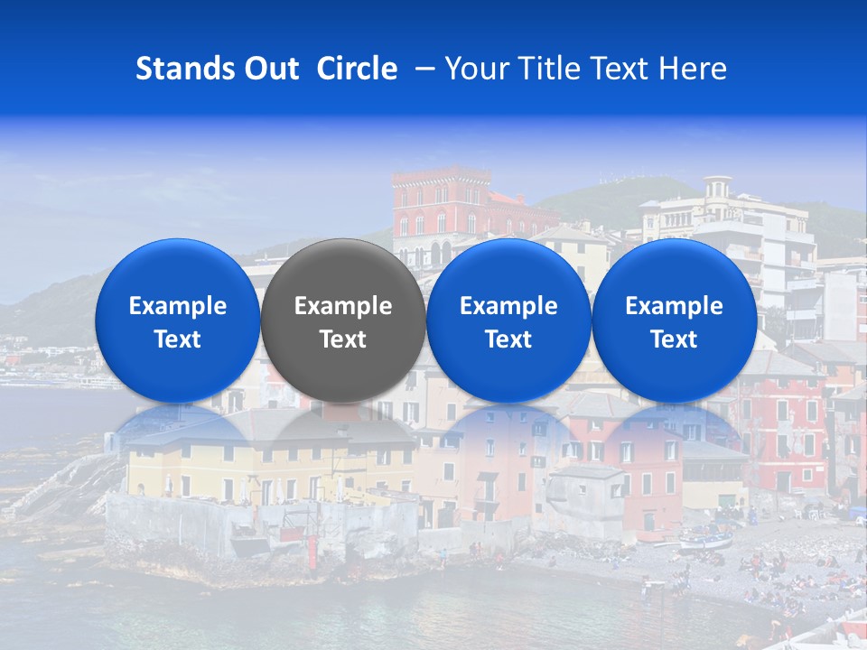 Destination Blue Italy PowerPoint Template