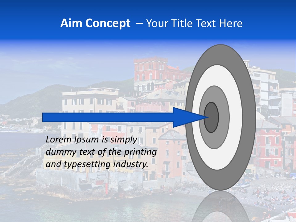 Destination Blue Italy PowerPoint Template