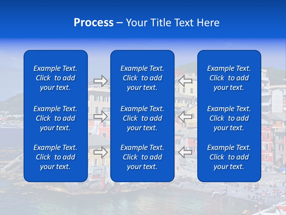 Destination Blue Italy PowerPoint Template
