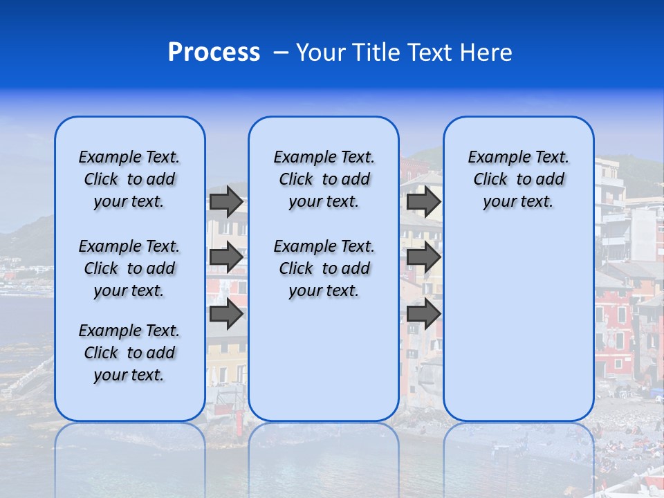 Destination Blue Italy PowerPoint Template