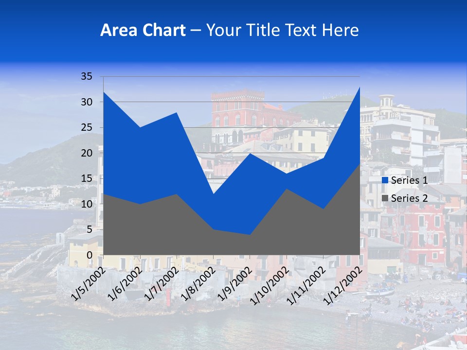 Destination Blue Italy PowerPoint Template