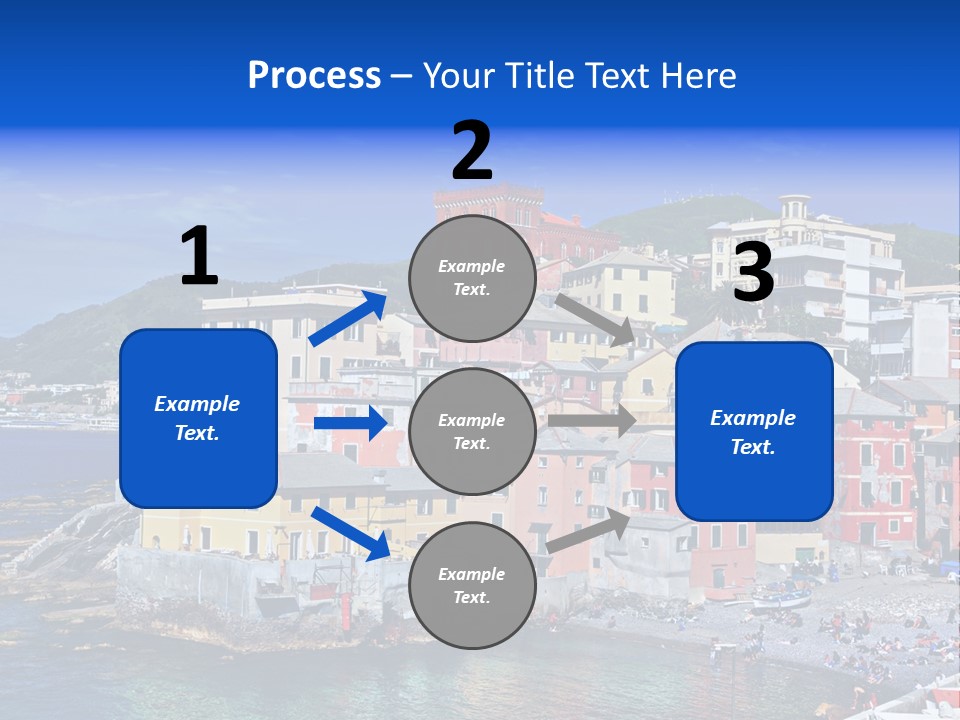 Destination Blue Italy PowerPoint Template