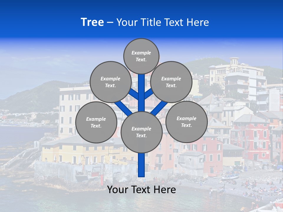 Destination Blue Italy PowerPoint Template