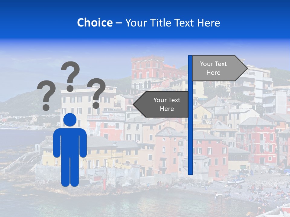Destination Blue Italy PowerPoint Template