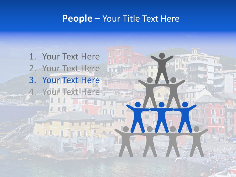 Destination Blue Italy PowerPoint Template