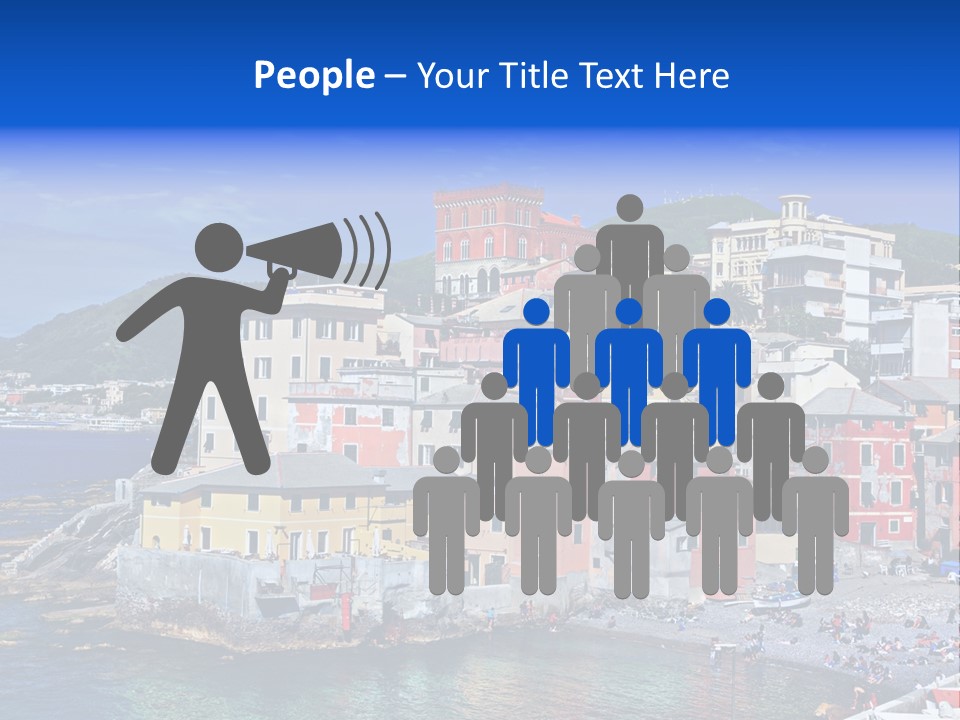 Destination Blue Italy PowerPoint Template