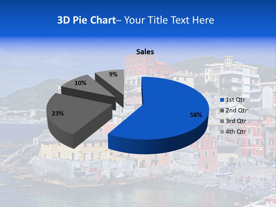 Destination Blue Italy PowerPoint Template
