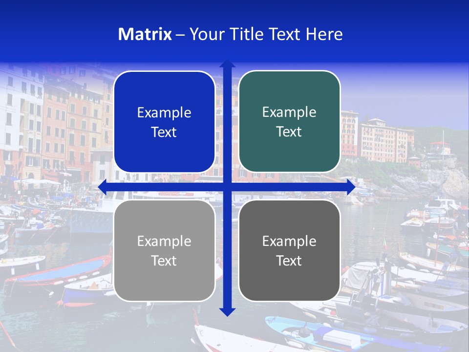 Mediterranean Panoramic Landscape PowerPoint Template