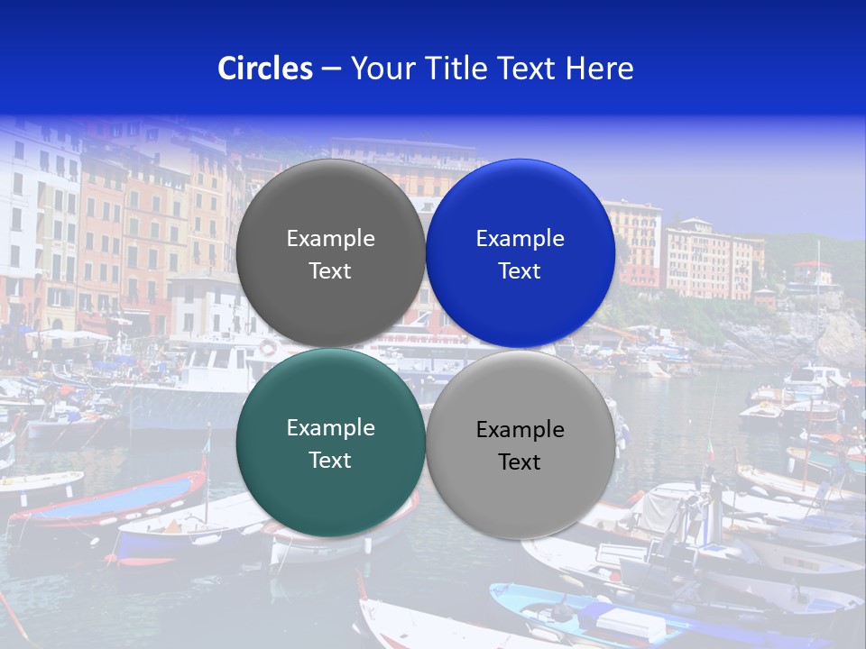 Mediterranean Panoramic Landscape PowerPoint Template