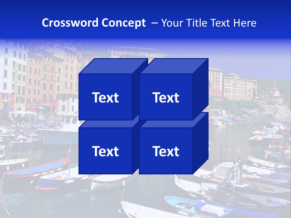 Mediterranean Panoramic Landscape PowerPoint Template