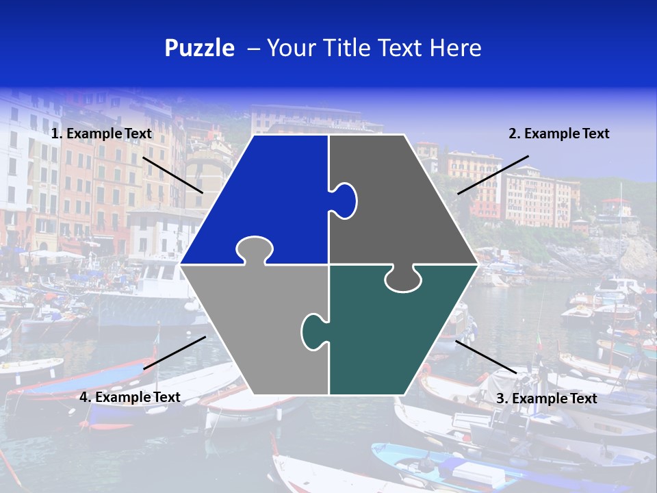 Mediterranean Panoramic Landscape PowerPoint Template