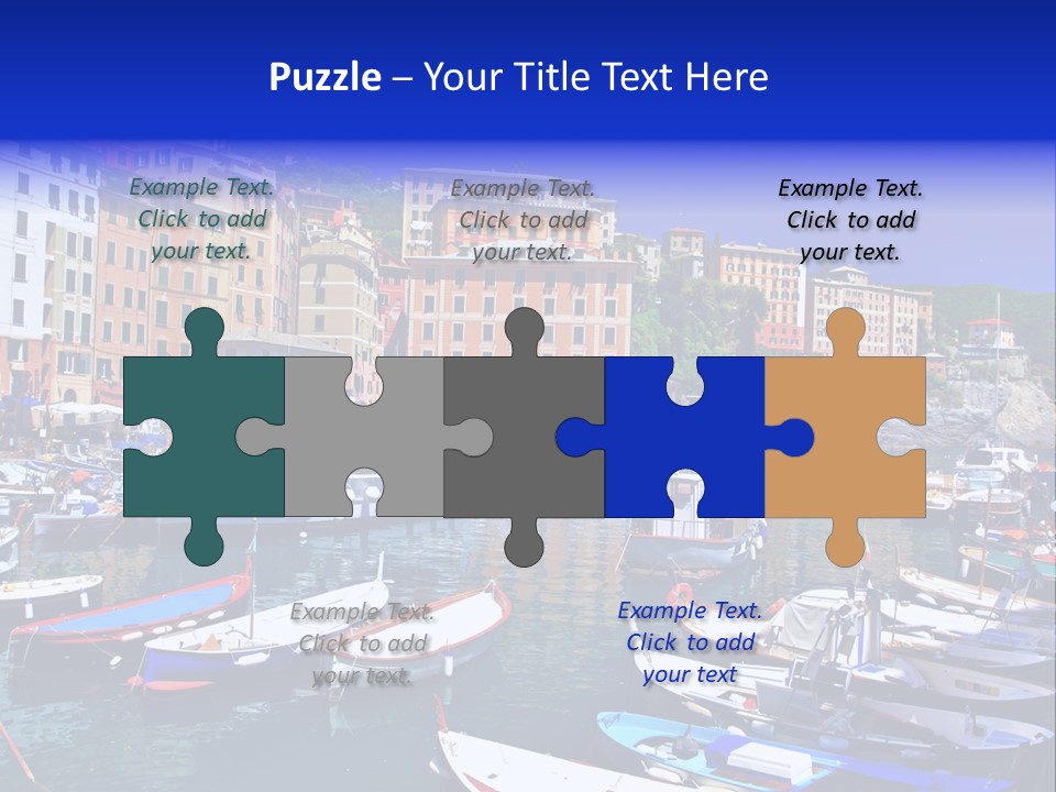 Mediterranean Panoramic Landscape PowerPoint Template