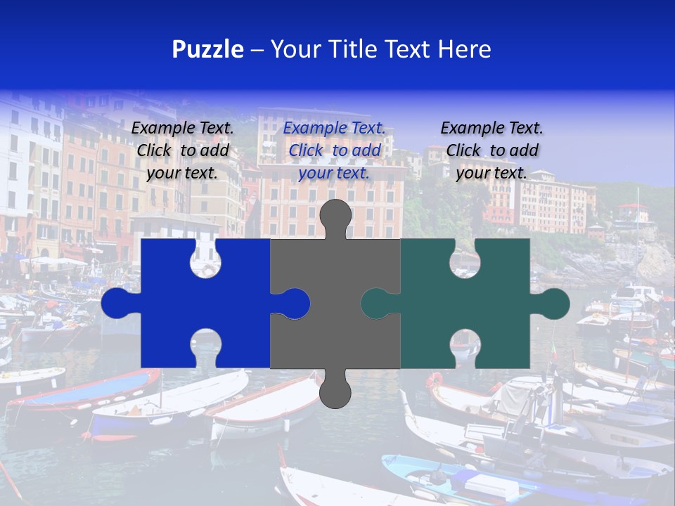 Mediterranean Panoramic Landscape PowerPoint Template