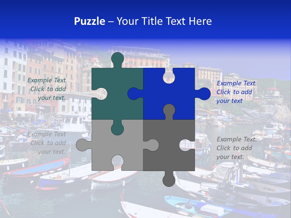 Mediterranean Panoramic Landscape PowerPoint Template