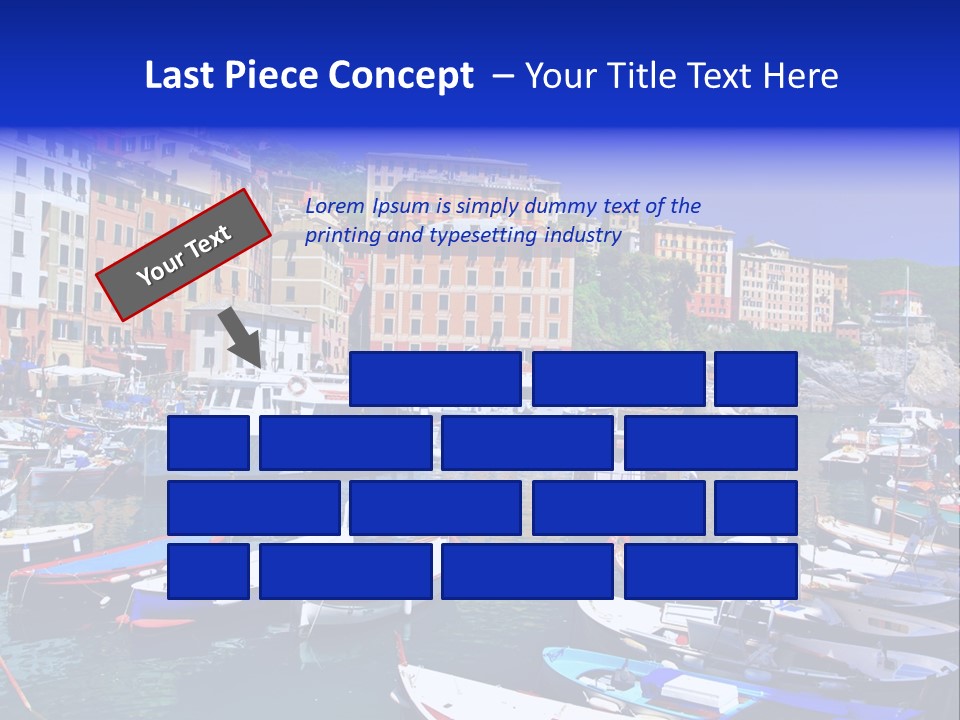 Mediterranean Panoramic Landscape PowerPoint Template