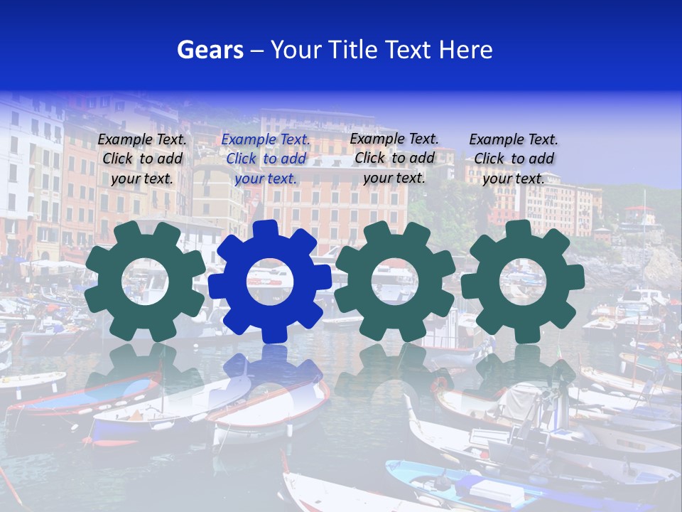 Mediterranean Panoramic Landscape PowerPoint Template