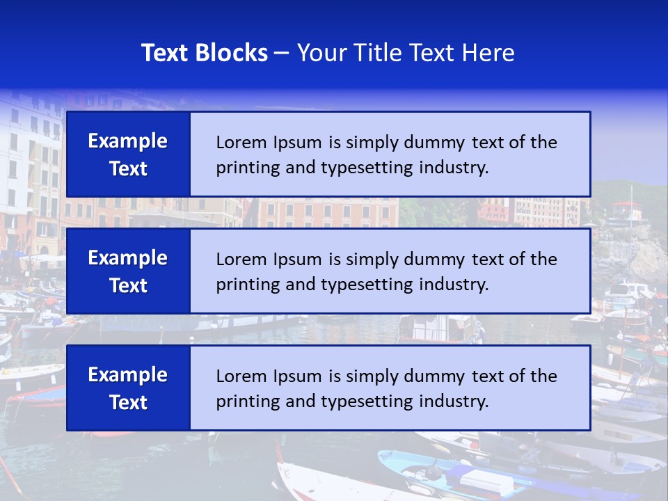 Mediterranean Panoramic Landscape PowerPoint Template