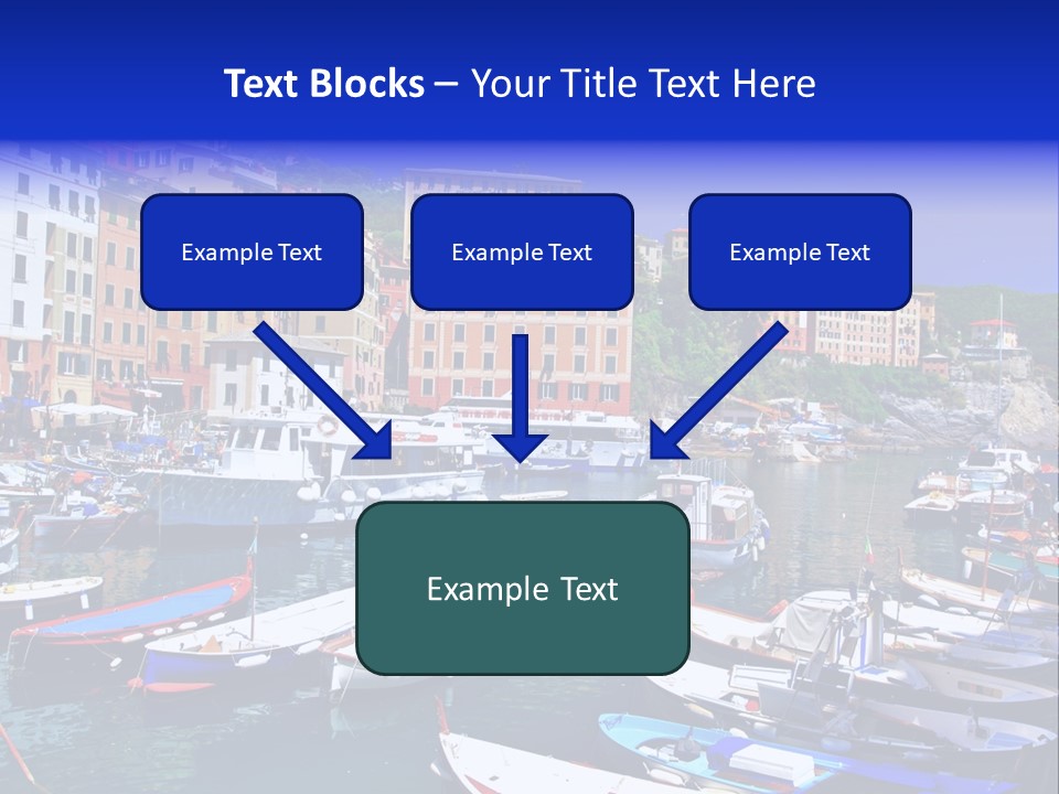 Mediterranean Panoramic Landscape PowerPoint Template